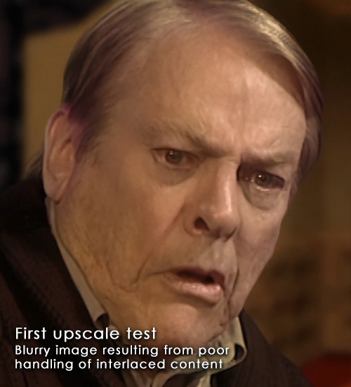 First AI upscale test of Gordon Fitzpatrick footage with lackluster results.